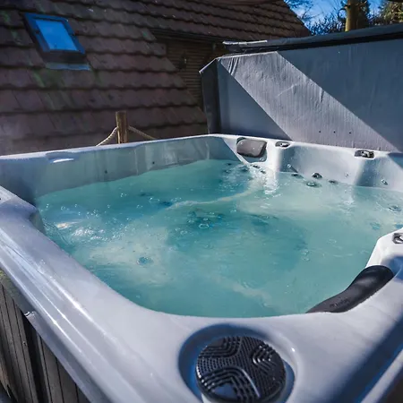 Wellnesshuis Met Jacuzzi En Sauna In Het Bos Hébergement de vacances