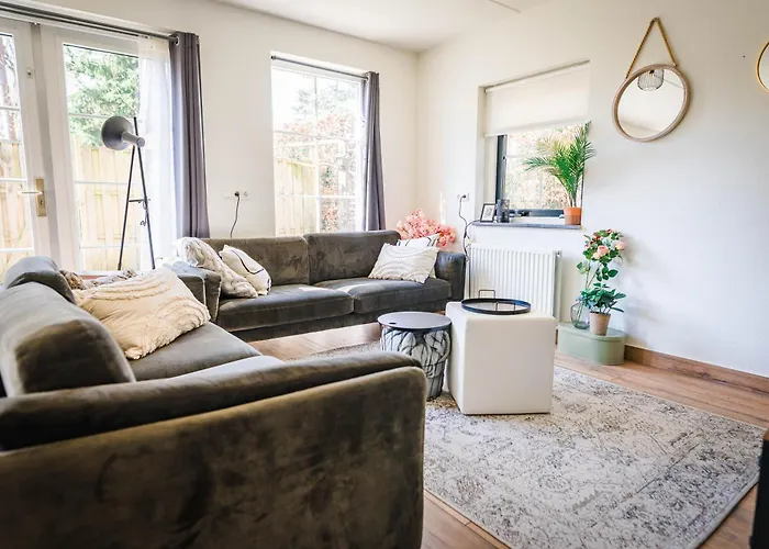 Wellnesshuis Met Jacuzzi En Sauna In Het Bos Vakantiehuis Lunteren