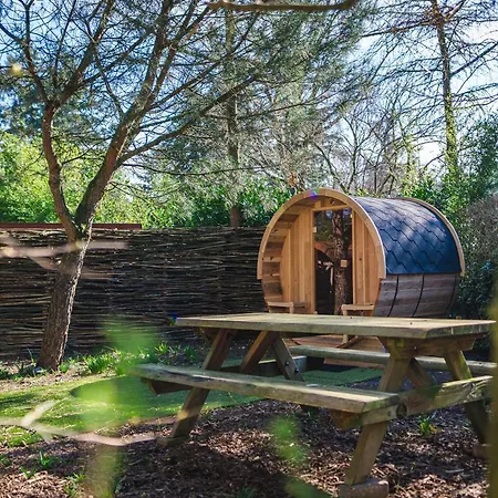 Wellnesshuis Met Jacuzzi En Sauna In Het Bos *